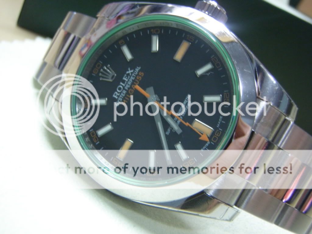 My 116400GV綠玻璃 Rolex / Tudor 鐘錶 香港討論區 香討．香港 No.1