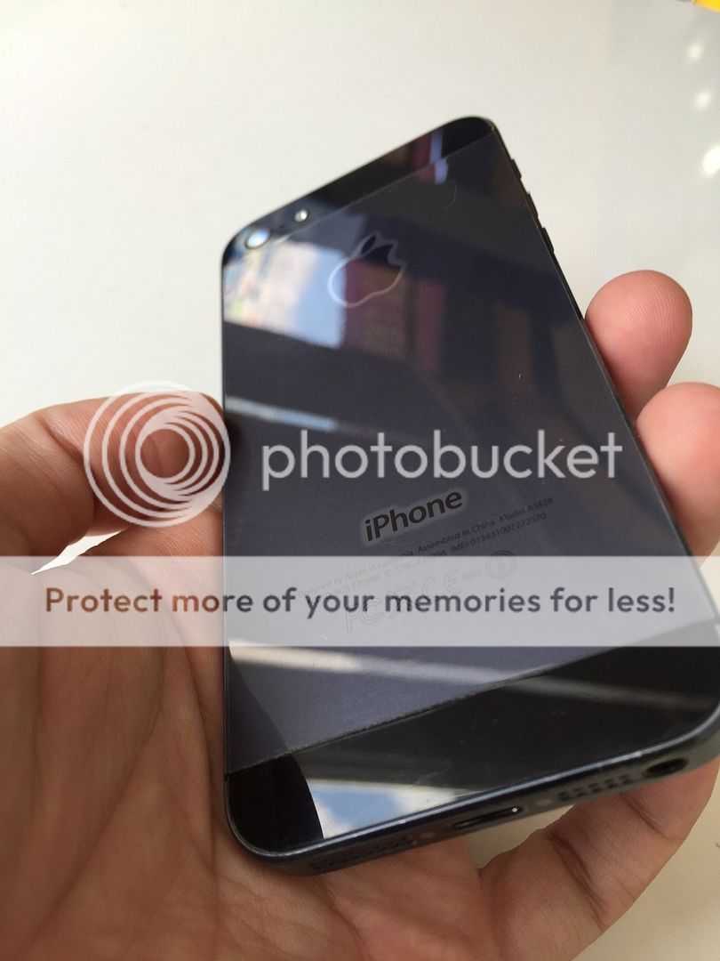 Iphone 5 16gb black qt ll/a fullbox - imei