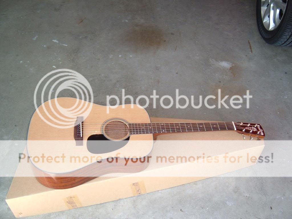 FS Blueridge BR140 Acoustic Guitar, Snark Tuner, and New Unopened Set