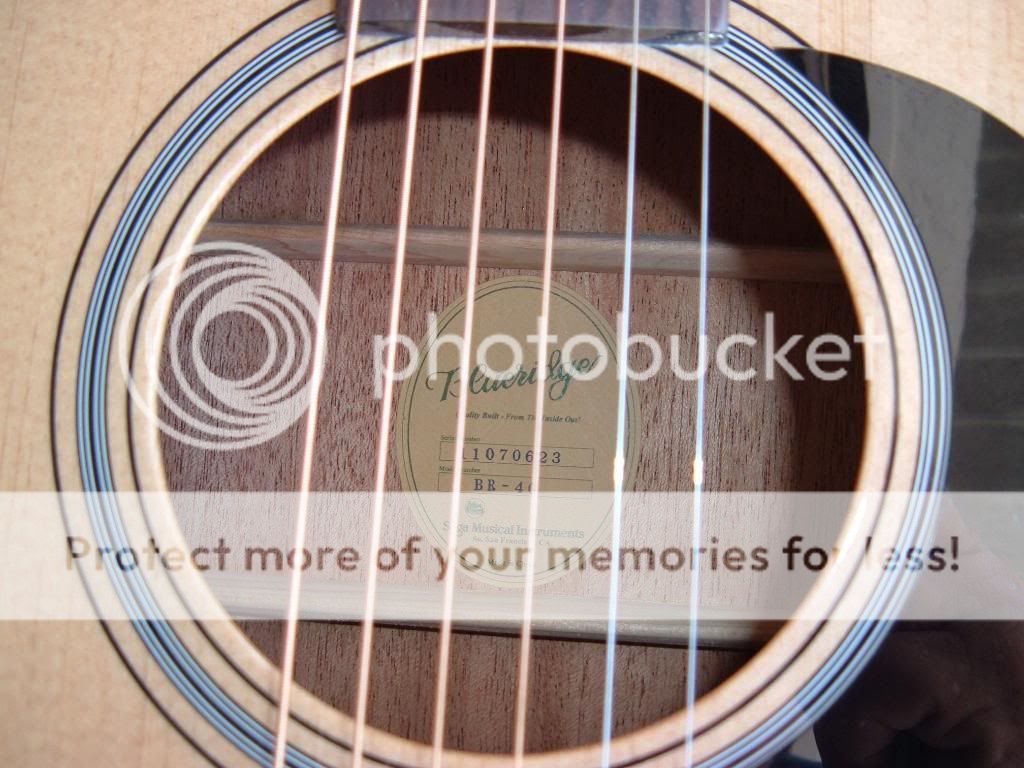 FS Blueridge BR140 Acoustic Guitar, Snark Tuner, and New Unopened Set