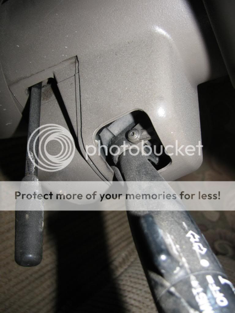 Removing Steering Wheel Column